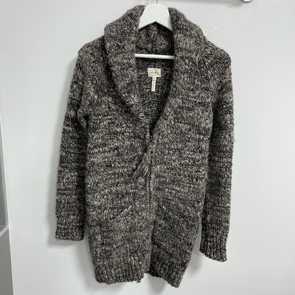 Aritzia - Wilfred Free - Orme Wool Cardigan zip front - Size XXS - Picture 2 of 5